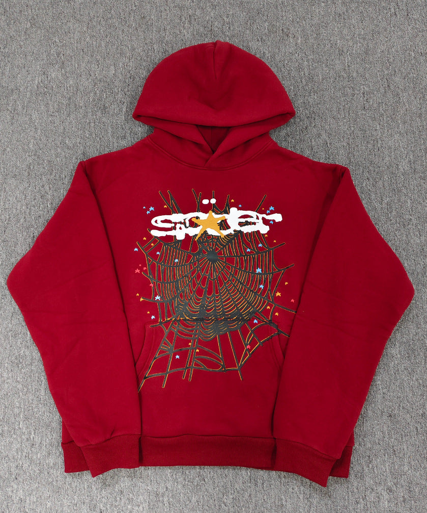 Heavy weight High-Quality Original Sp555der Hoodie 450G Unisex [Fleece Lined]