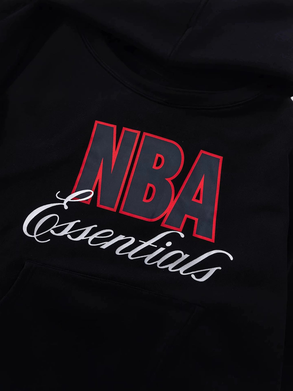 FOG flocked letter hoodie sweatshirt set g2