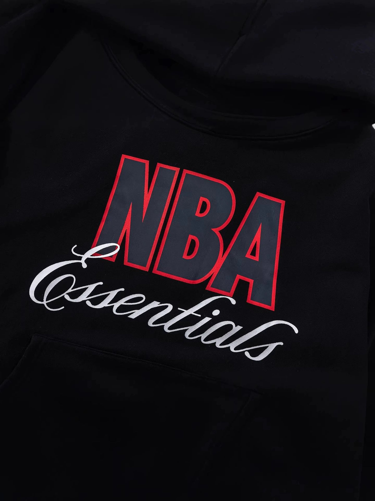 FOG flocked letter hoodie sweatshirt set g2