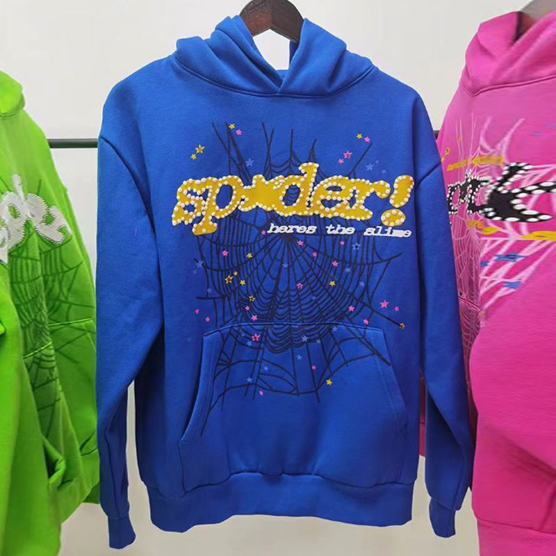 Heavy weight High-Quality Original Sp555der Hoodie 450G Unisex [Fleece Lined]