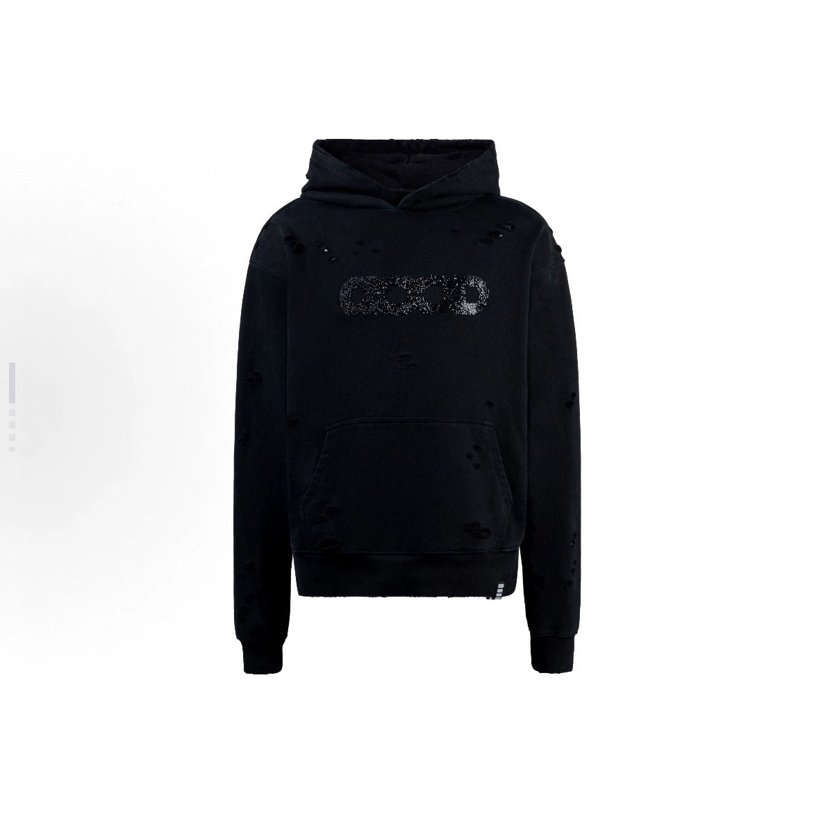 GOODBRAND diamond ripped hoodie unisex g1