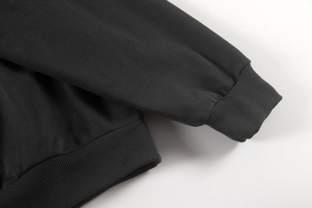 A-L-O Oversized Heavyweight Zip Hoodie Terry Fleece Streetwear Jacket