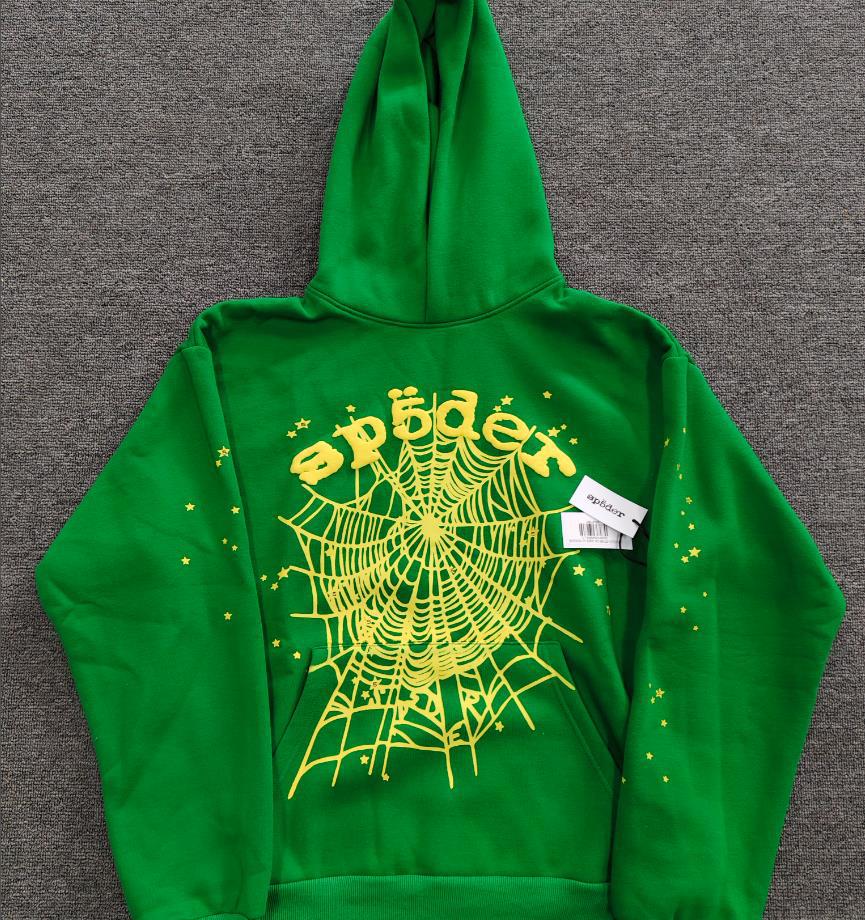 Heavy weight High-Quality Original Sp555der Hoodie 450G Unisex [Fleece Lined]