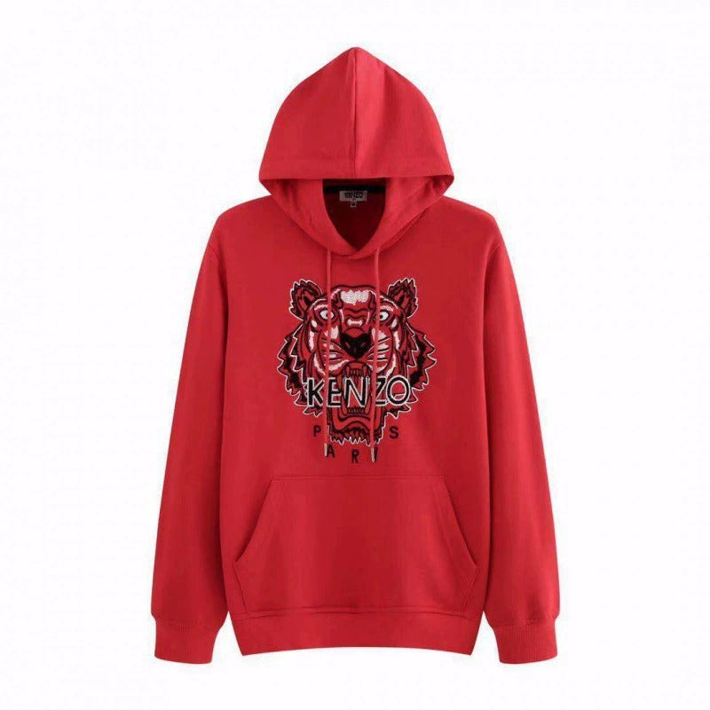 Amuro tiger head print hoodie unisex g25