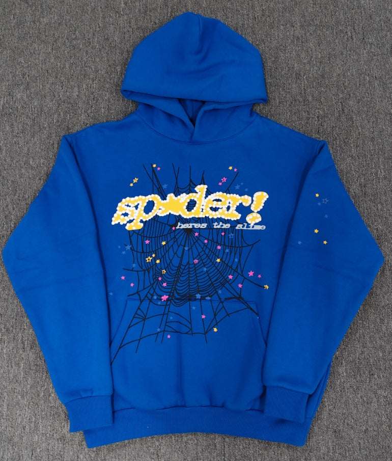 Heavy weight High-Quality Original Sp555der Hoodie 450G Unisex [Fleece Lined]