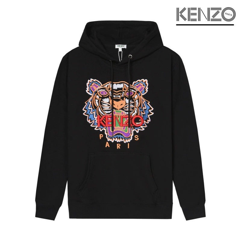 Amuro tiger head print hoodie unisex g18