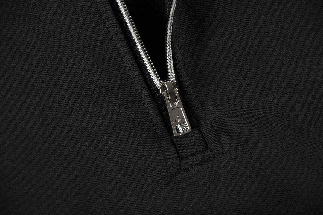 A-L-O Oversized Heavyweight Zip Hoodie Terry Fleece Streetwear Jacket