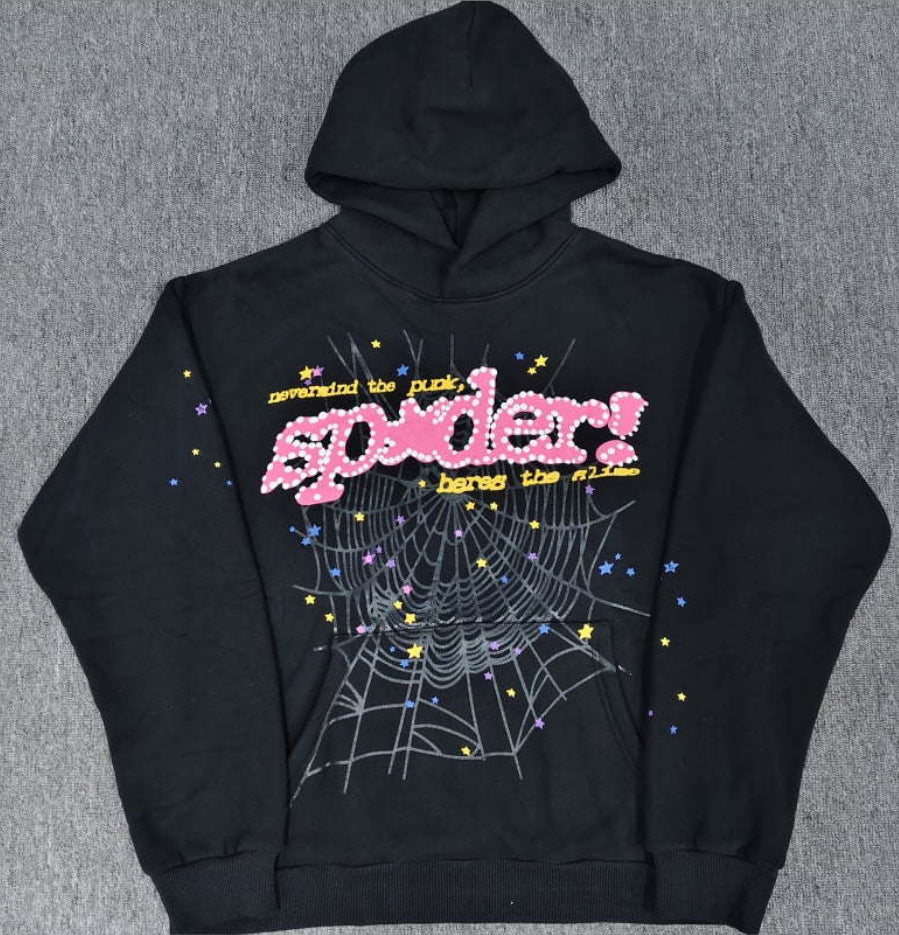 Heavy weight High-Quality Original Sp555der Hoodie 450G Unisex [Fleece Lined]